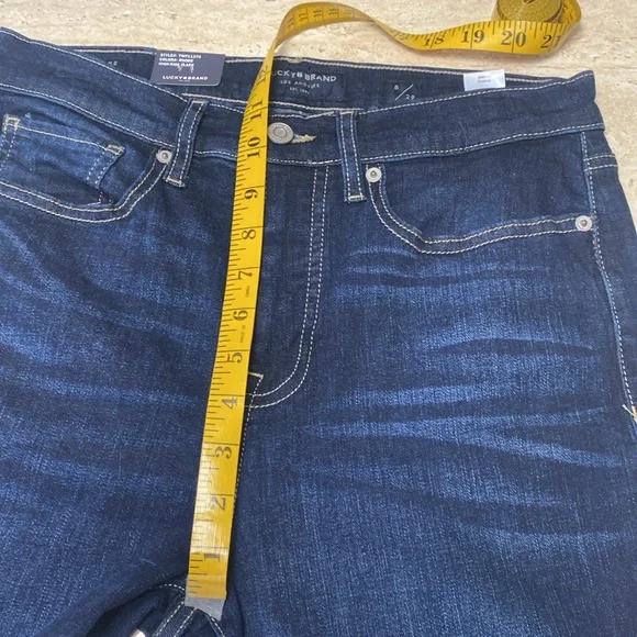 NWT Lucky Brand High-Rise Flare Jeans, see measurements in photos below - Picture 10 of 12
